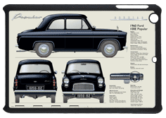 Ford Popular 100E 1959-62 Small Tablet Covers